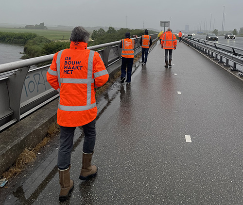 Safety Walk langs A2: werken op de vluchtstrook moet structureel veiliger